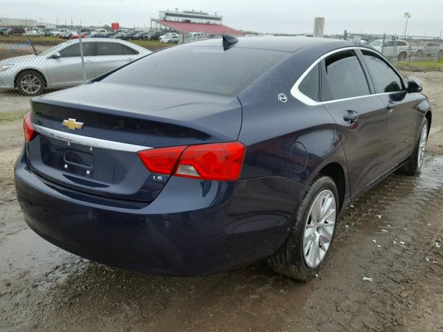 2G11Z5SA2G9204210 - 2016 CHEVROLET IMPALA 蓝色 照片 4