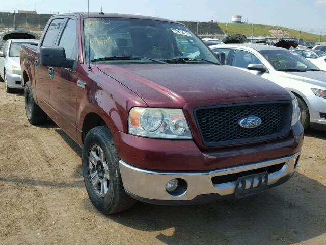 1FTPW125X6FB39196 - 2006 FORD F150 SUPER MAROON photo 1