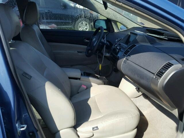 JTDKB20U197830766 - 2009 TOYOTA PRIUS 蓝色 照片 5