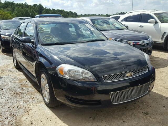 2G1WG5E38C1310985 - 2012 CHEVROLET IMPALA BLACK photo 1