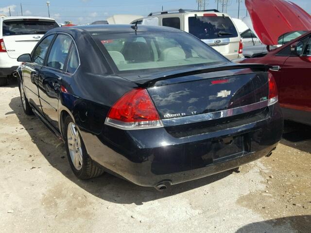 2G1WG5E38C1310985 - 2012 CHEVROLET IMPALA BLACK photo 3