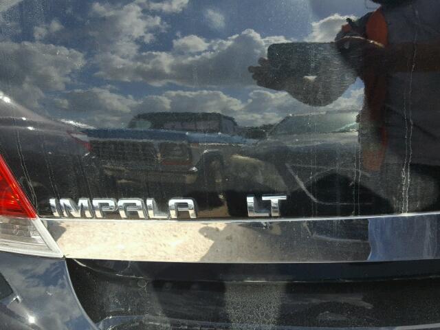 2G1WG5E38C1310985 - 2012 CHEVROLET IMPALA BLACK photo 9
