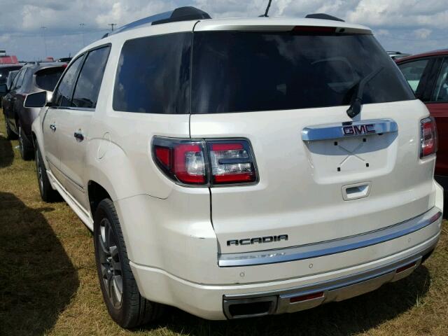 1GKKRTKD1EJ111601 - 2014 GMC ACADIA WHITE photo 3