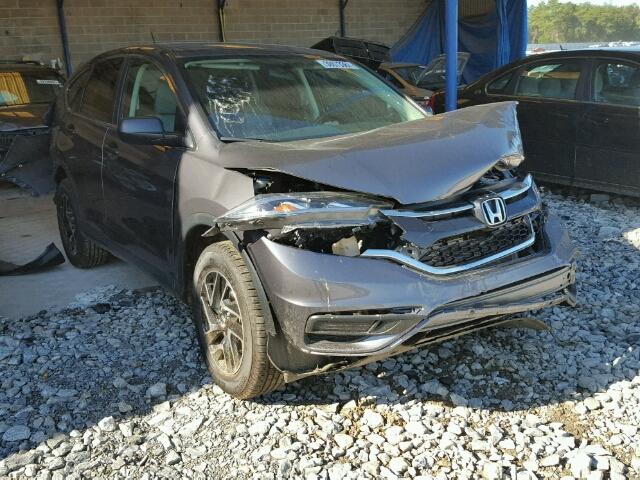 2HKRM3H46GH546366 - 2016 HONDA CR-V GRAY photo 1