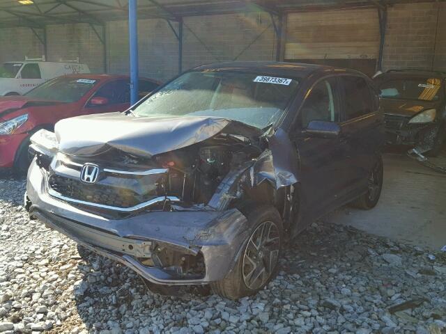 2HKRM3H46GH546366 - 2016 HONDA CR-V GRAY photo 2