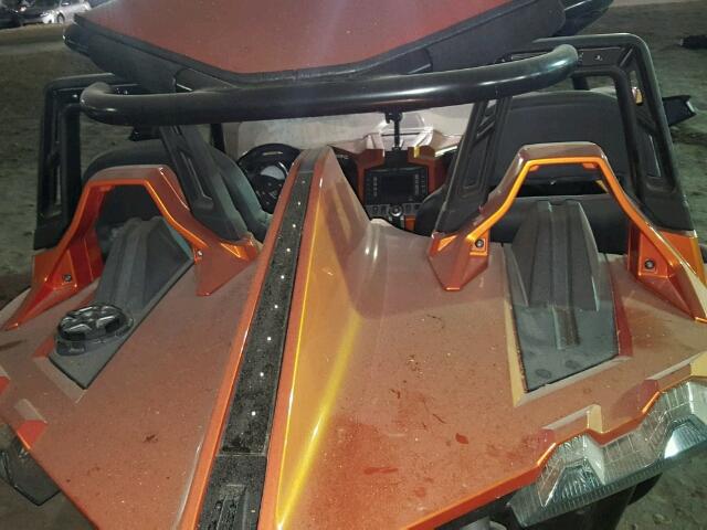 57XAAPFA2G5106898 - 2016 POLARIS SLINGSHOT ORANGE photo 6