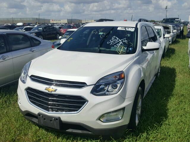 2GNALCEK4G6244038 - 2016 CHEVROLET EQUINOX WHITE photo 2