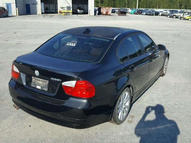 WBAVA33597PG52337 - 2007 BMW 328 I BLACK photo 4