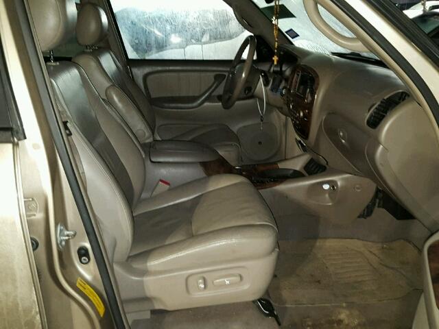 5TDZT38A65S251929 - 2005 TOYOTA SEQUOIA LI GOLD photo 5