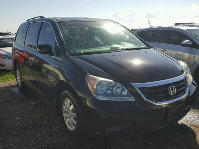 5FNRL38708B024796 - 2008 HONDA ODYSSEY BLACK photo 1