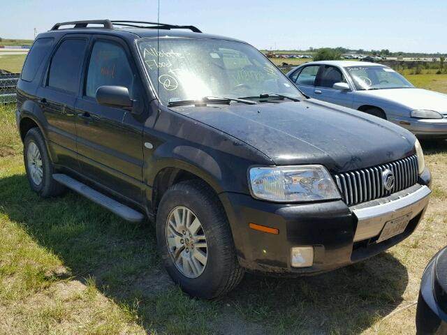 4M2YU81197KJ16237 - 2007 MERCURY MARINER LU BLACK photo 1