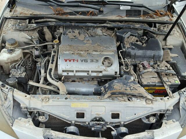 4T1CA38P44U003099 - 2004 TOYOTA CAMRY SOLA SILVER photo 7