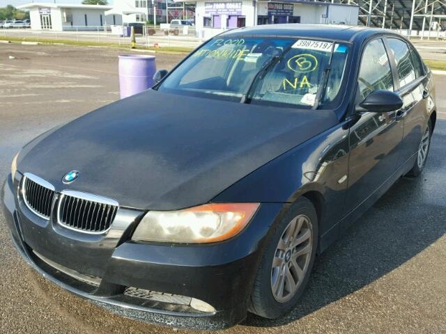 WBAVC53577FZ81563 - 2007 BMW 328 I SULE BLACK photo 2