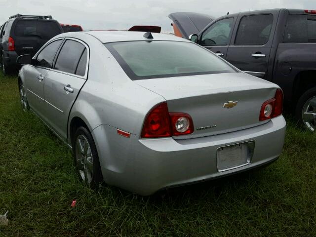 1G1ZD5EU9CF265384 - 2012 CHEVROLET MALIBU SILVER photo 3