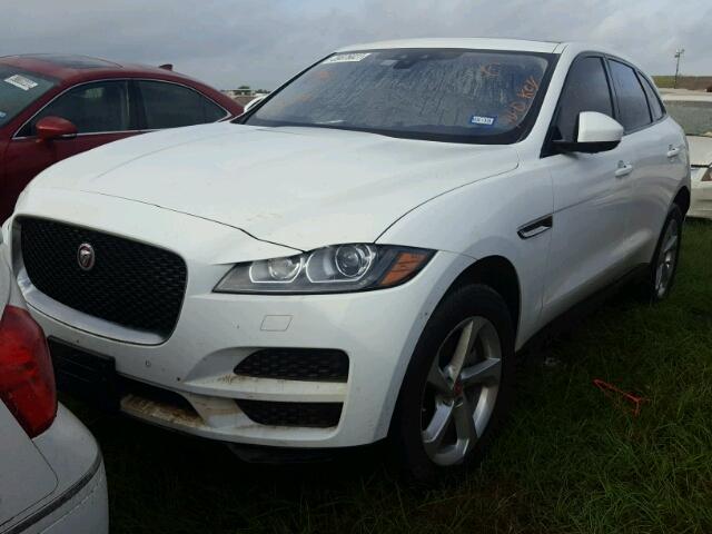 SADCJ2BV9HA047195 - 2017 JAGUAR F-PACE PRE WHITE photo 2