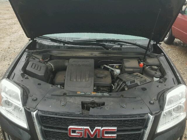 2GKALMEK8F6436614 - 2015 GMC TERRAIN SL BLACK photo 7