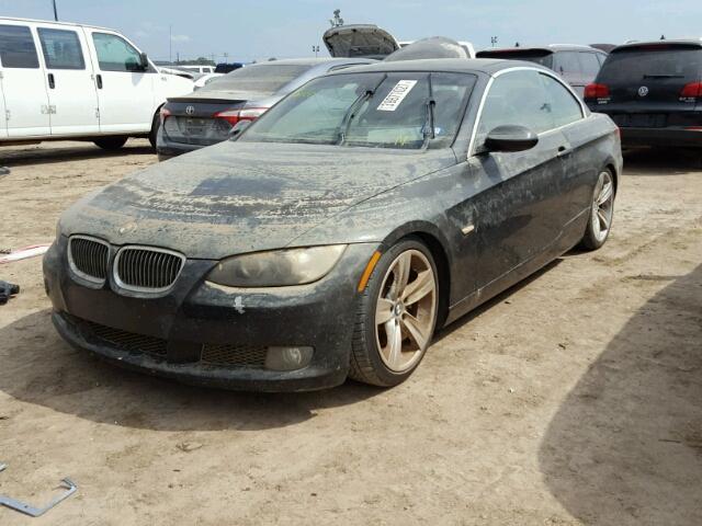 WBAWL73568PX57969 - 2008 BMW 335 BLACK photo 2