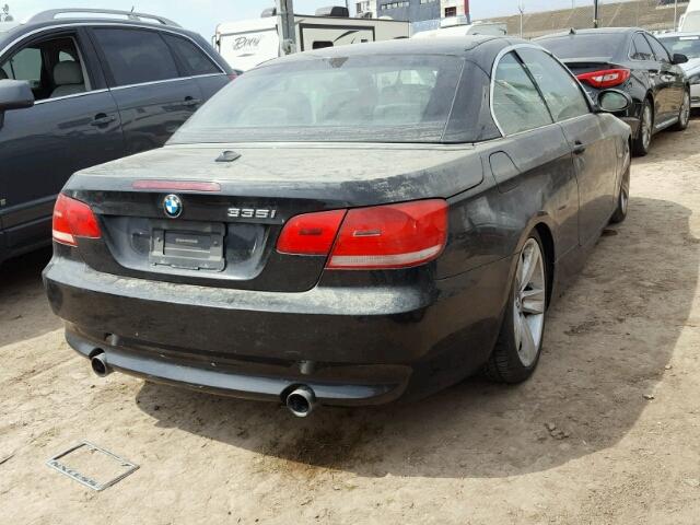 WBAWL73568PX57969 - 2008 BMW 335 BLACK photo 4