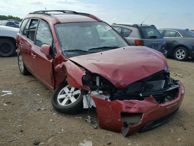 KNAFG525577080471 - 2007 KIA RONDO BASE RED photo 1