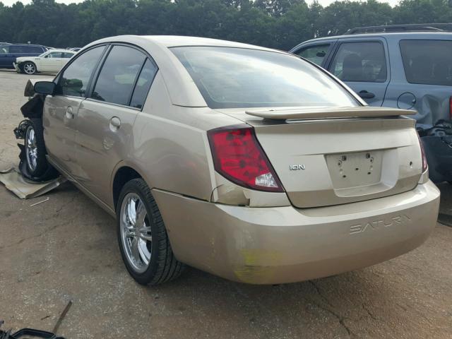 1G8AJ55F36Z149903 - 2006 SATURN ION LEVEL GOLD photo 3