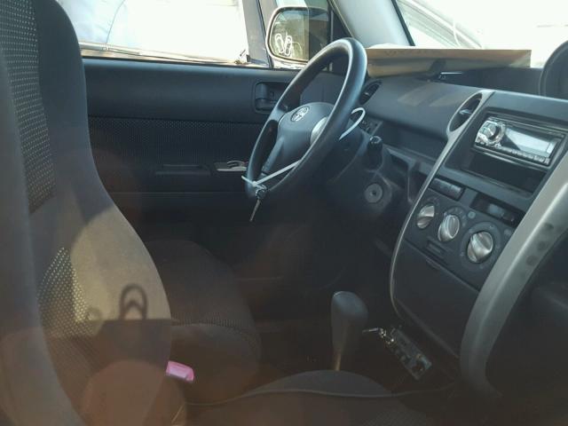 JTLKT324050199175 - 2005 TOYOTA SCION XB Boz foto 5