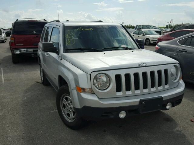 1C4NJPBA2DD130278 - 2013 JEEP PATRIOT SP SILVER photo 1