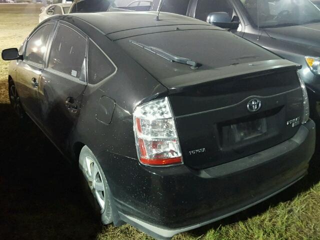 JTDKB20U597847635 - 2009 TOYOTA PRIUS შავი ფოტო 3