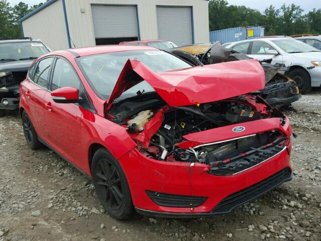 1FADP3K29GL203884 - 2016 FORD FOCUS RED photo 1