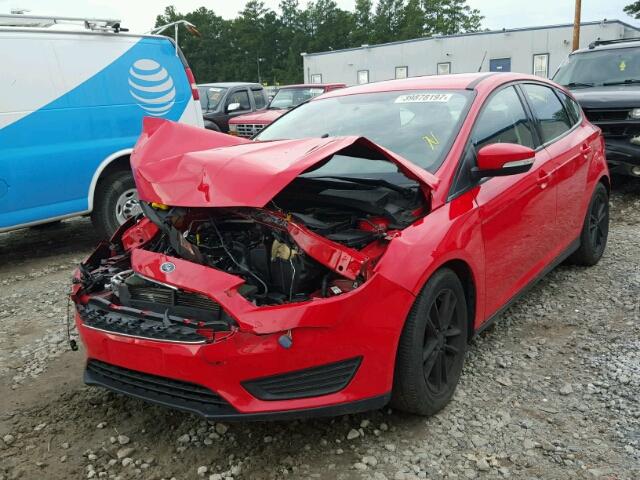 1FADP3K29GL203884 - 2016 FORD FOCUS RED photo 2