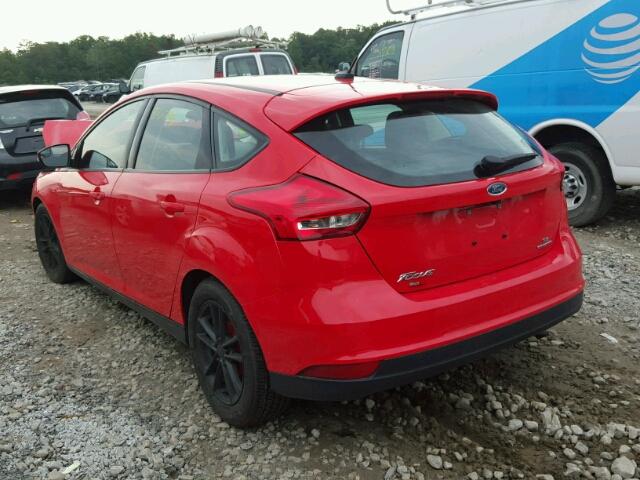 1FADP3K29GL203884 - 2016 FORD FOCUS RED photo 3
