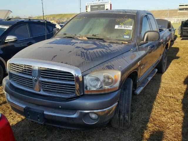 1D7HA18246S660668 - 2006 DODGE RAM 1500 GRAY photo 2