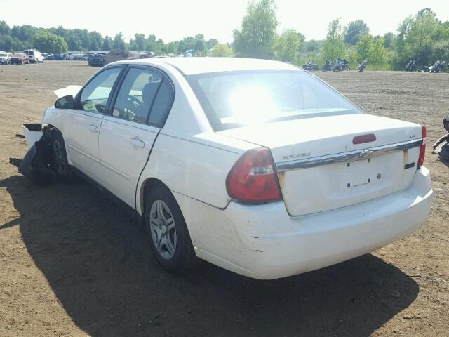 1G1ZS58F57F116706 - 2007 CHEVROLET MALIBU LS WHITE photo 3
