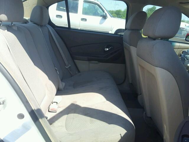 1G1ZS58F57F116706 - 2007 CHEVROLET MALIBU LS WHITE photo 6