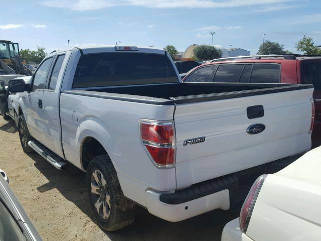 1FTFX1CF9DKE71358 - 2013 FORD F150 WHITE photo 3