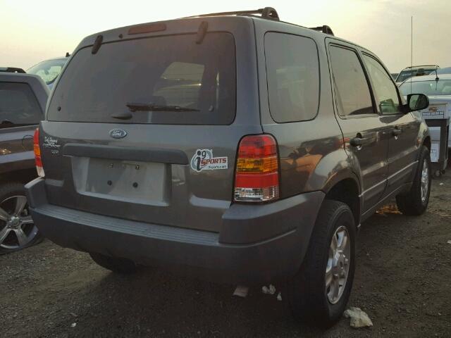 1FMYU93133KD97174 - 2003 FORD ESCAPE XLT GRAY photo 4