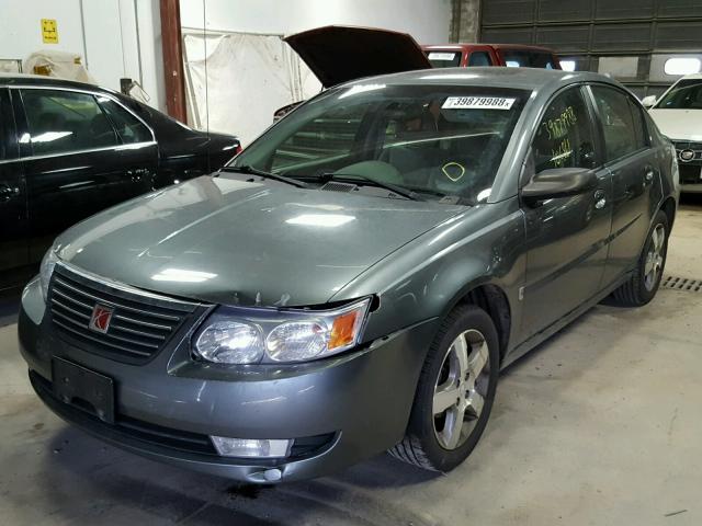1G8AL55F67Z111268 - 2007 SATURN ION LEVEL GRAY photo 2