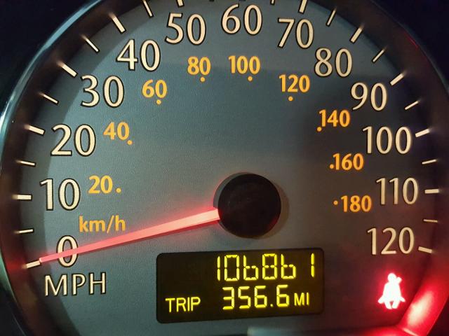 1G8AL55F67Z111268 - 2007 SATURN ION LEVEL GRAY photo 8