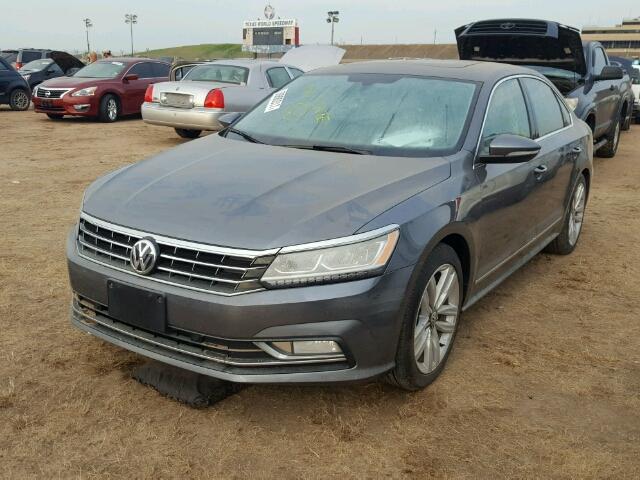 1VWGT7A30HC077479 - 2017 VOLKSWAGEN PASSAT SE GRAY photo 2