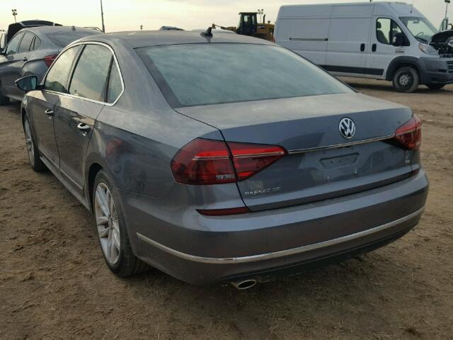 1VWGT7A30HC077479 - 2017 VOLKSWAGEN PASSAT SE GRAY photo 3