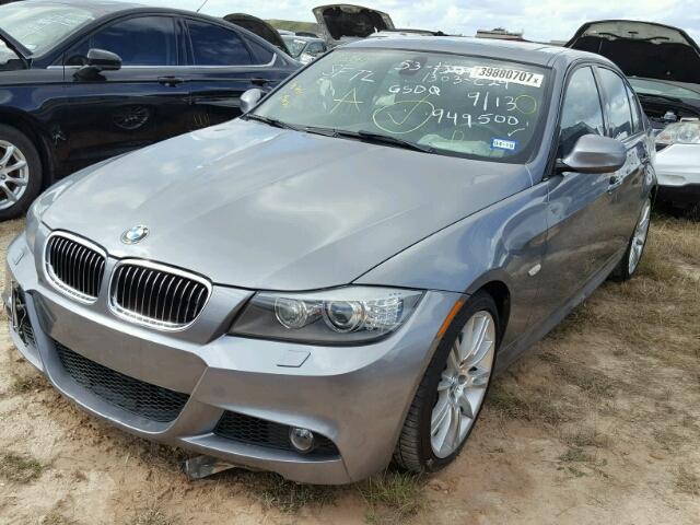 WBAPN7C54BA949500 - 2011 BMW 335 GRAY photo 2