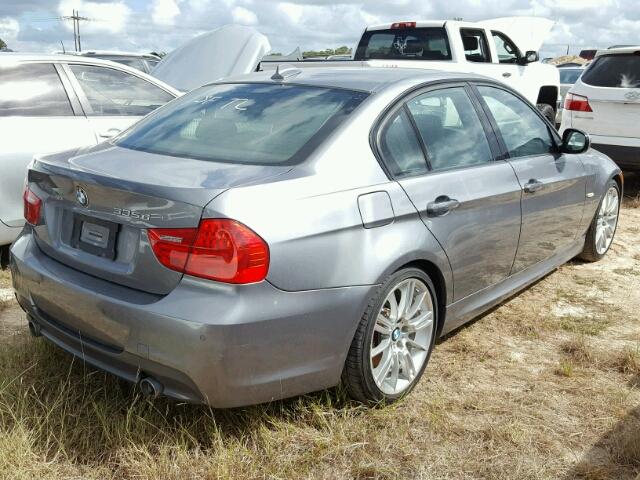 WBAPN7C54BA949500 - 2011 BMW 335 GRAY photo 4