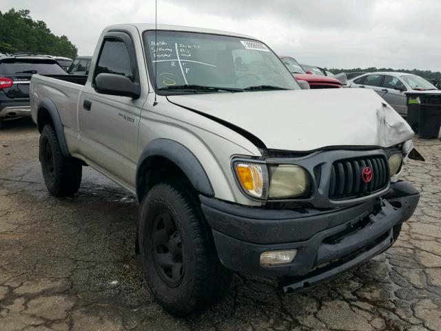 5TEPM62N63Z173380 - 2003 TOYOTA TACOMA SILVER photo 1