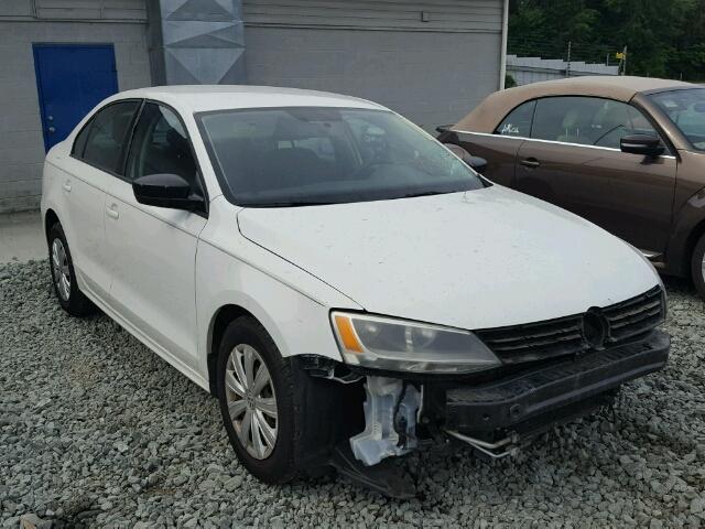 3VW2K7AJ5CM320691 - 2012 VOLKSWAGEN JETTA BASE Սպիտակ լուսանկար 1