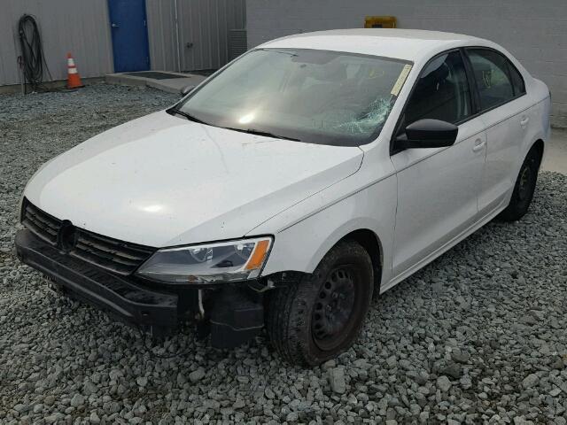 3VW2K7AJ5CM320691 - 2012 VOLKSWAGEN JETTA BASE Սպիտակ լուսանկար 2