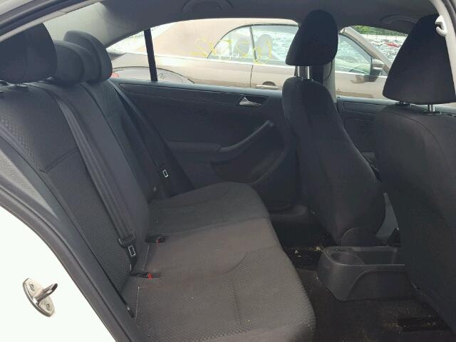 3VW2K7AJ5CM320691 - 2012 VOLKSWAGEN JETTA BASE Սպիտակ լուսանկար 6