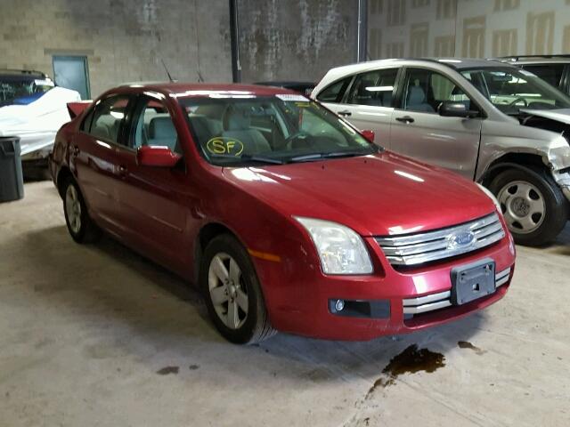 3FAHP07177R205232 - 2007 FORD FUSION SE RED photo 1