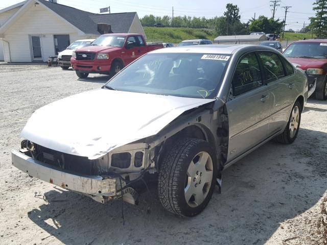 2G1WD58C269324813 - 2006 CHEVROLET IMPALA SUP SILVER photo 2