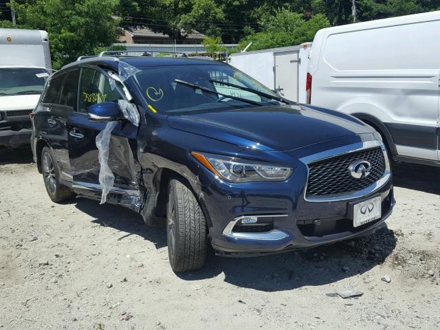 5N1DL0MM7JC507608 - 2018 INFINITI QX60 BLUE photo 1