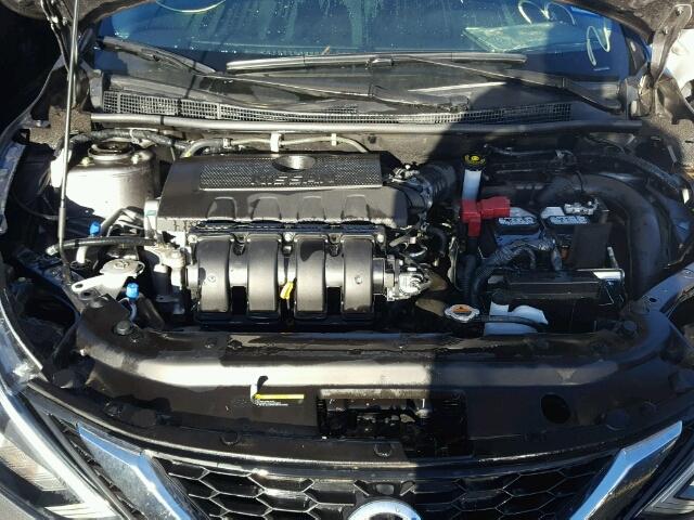 3N1AB7AP7GY275693 - 2016 NISSAN SENTRA GRAY photo 7