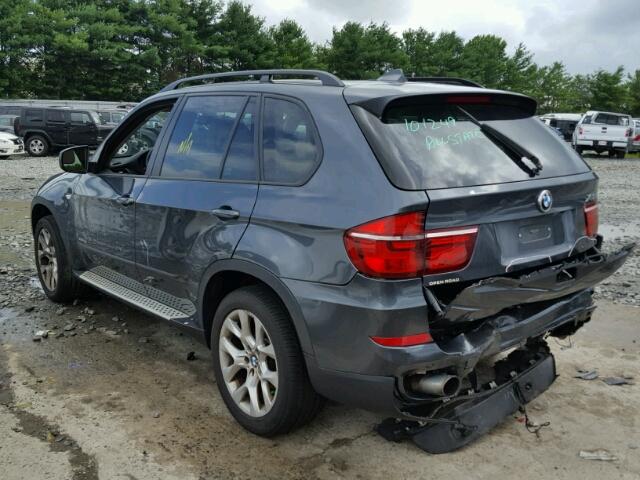 5UXZV4C51CL751116 - 2012 BMW X5 XDRIVE3 GRAY photo 3